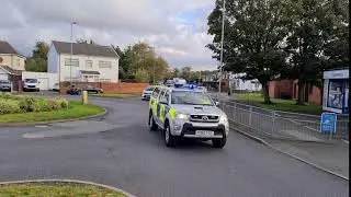 Merseyside Police Toyota Hilux Collision Investigation Unit Responding On Blues & Sirens