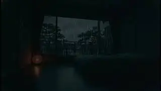 Best Rain Sounds in a Dark Bedroom | Sleep Instantly with Rain Sounds (No Ads)