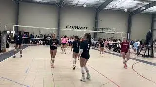 NFVB 16 Red vs. Niagara Rapids Elite 18. 1st set.