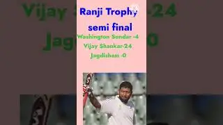 Ranji trophy Mumbai won the match. match summary