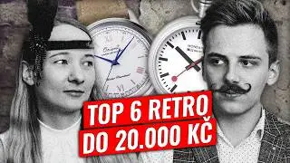 TOP 6: Retro hodinky 2025 (do 20.000 Kč)