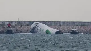 Aviation expert claims pilot &lsquo;lost control&rsquo; on Hong Kong runway in crash which killed two