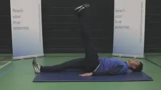 ESD AAP: Lying Hamstring Stretch