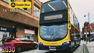 Dublin Bus Ride #37: Wright Gemini 3 B5TL SG30 (142-D-12995), Route: 7A Towards: Mountjoy Square