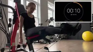 Bowflex PR3000 home gym follow along training 12 series 2x60 seconds