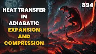 894. Heat Transfer in Adiabatic Expansion and Compression | Chemical Engineering | The Engineer Owl