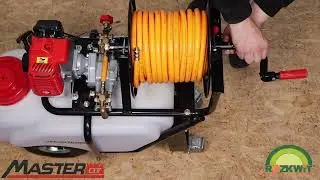 montaż opryskiwacza spalinowego OS60T_25 MasterCut