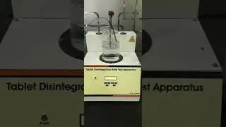 Tablet Disintegration Rate Test Apparatus Single Stage | Available on IndiaMART