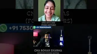 How to Crack CMA Interview?  #cmarohansharma #howtocrackcmainterview  #cmacampusplacement