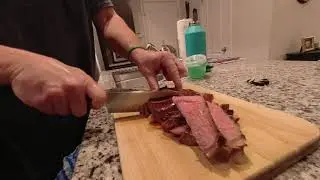Weber Q2200 Steak 4k render 4k