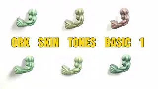 How To Paint Ork Skin Basic 1