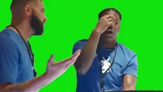 Drake Helps Lil Yachty With the Laptop Meme Green Screen Chroma Key Template