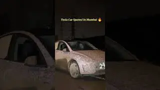 Tesla Car Spotted🔥🚀  Tesla Project In India💯#tesla #teslaindia #viral #trending #top #cars