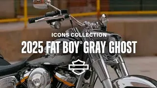 &ldquo;2025 Harley Fat Boy GRAY GHOST &ndash; The Baddest Bike Just Got BADDER! 😱🔥&rdquo;