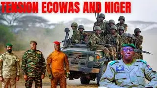 Tension ECOWAS and Niger military leaders.