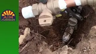 Stop and waste valve replacement