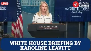 LIVE: White House briefing by Karoline Leavitt | Canada Tariffs | US Winter Storm | Trump