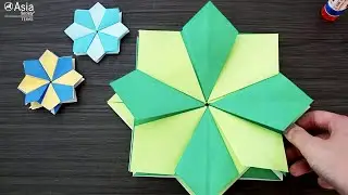 The Festival of Eid: Star Origami Craft Inspired by Khatam