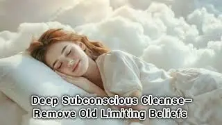 ☁️😴Deep Subconscious Cleanse &ndash; Remove Old Limiting Beliefs Subliminal 😴☁️