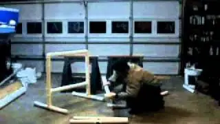 Homemade Gym Equipment - dip stands