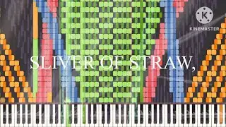 [Black Midi] SLIVER OF STRAW, 3 million notes,Bleeding Edge Monotone.