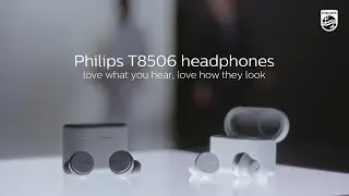 Philips TAT8506 True Wireless Headphones - No wires. All freedom.