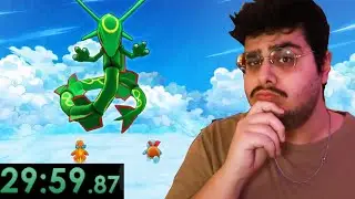 I tried beating Pokemon Mystery Dungeon FAST