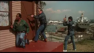 Colors (1988) - Police Raid Scene
