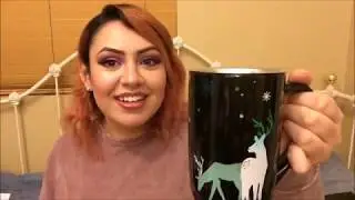 DAVIDsTEA First impression | UNBOXING | color changing MUG | eating and pep talk ❤️