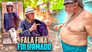 FALA FINA FOI VISITAR SEU GENRO LUIZ DO SOM @RMADO 😱 | LUIZ DO SOM