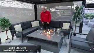 Life Timber Corner With Happy Cocooning Rectangular Firepit Table