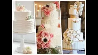 Pasteles de boda sencillos y elegantes
