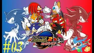 Sonic Adventure 2 Battle (PC) part 3 - The destruction of the moon & Knux goes swimming in the mines