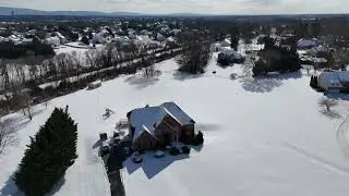 Drone Video After the Snow Jan 2026 Part 1