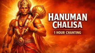 Hanuman Chalisa Chanting Mantra | 1 Hour Peace, Power & Protection ॐ हनुमते नमः🧡🚩