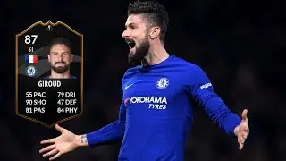 FIFA 19 - TOTKS OLIVIER GIROUD (87) PLAYER REVIEW