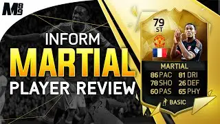 FIFA 16 IF MARTIAL REVIEW (79) FIFA 16 Ultimate Team Player Review + In Game Stats