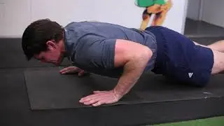 Push up Hold Middle ISOMETRIC