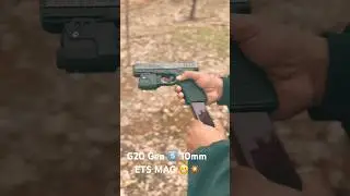 ETS MAG DUMP ‼️ (G20 10mm) It ran 💯🧈 bro accidentally stopped the 🎥 .💬👇🏽 #glock20 #guns #viral