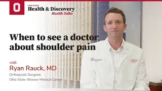 When to see a doctor about shoulder pain | Ohio State Medical Center