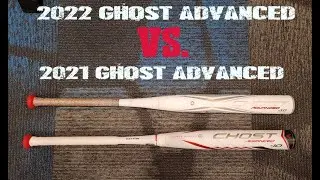Easton Ghost Advanced 2022 года против Easton Ghost Advanced 2021 года с Exit Velo