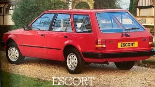 Ford Escort MK3 - 1983 brochure review #fordfriday