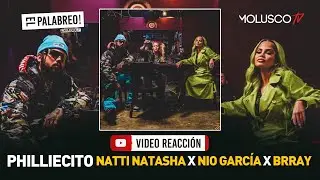 Natti Natasha regresa rebelde con PHILLIECITO com Nio y Brray #ElPalabreo #VideoReaccion