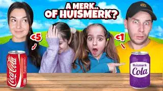 A VS B Merken Geblinddoekt Raden!👀😋