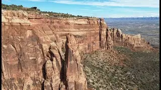 Colorado Canyon Country 4k Drone Footage