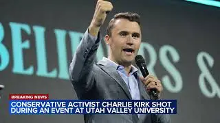 Conservative activist Charlie Kirk shot during event at Utah Valley University