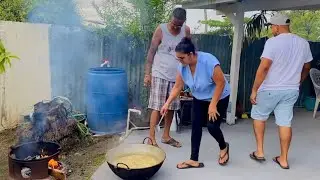 FIRESIDE COOKING | GRAMS COOKING TILAPIA | CHARITY #118