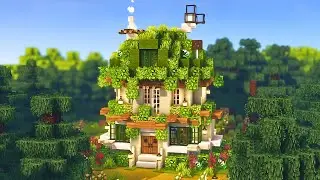 Minecraft 🌿 Overgrown Observatory Tutorial | Mizuno's 16 Craft Resource Pack