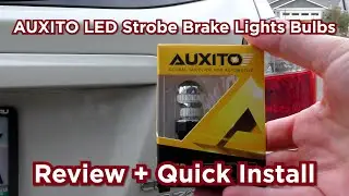 AUXITO Upgraded 7440 7443 LED Tail, Brake Lights - Review & Install
