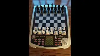 Game against Excalibur King Arthur chess computer at level 25